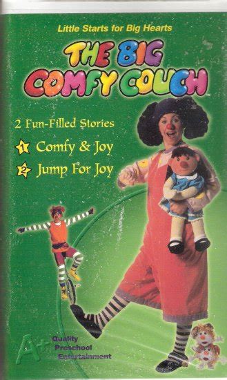 The Big Comfy Couch (VHS, 2003)**Brand New** Comfy & Joy/Jump for Joy ...