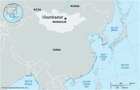 Capital Of Mongolia Map - Bunnie Valentia