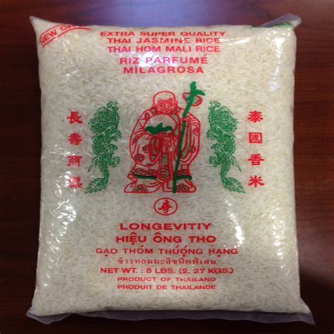 Longevity Jasmine Rice 5lbs (10 Pack) – CM Trading