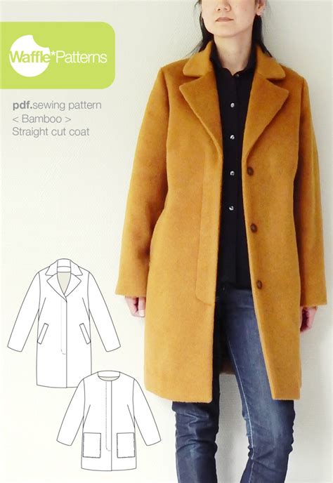 Bamboo Straight Cut Coat | Textillia