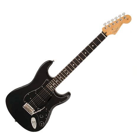 Fender Ltd Edition American Standard Blackout Stratocaster, Black at ...