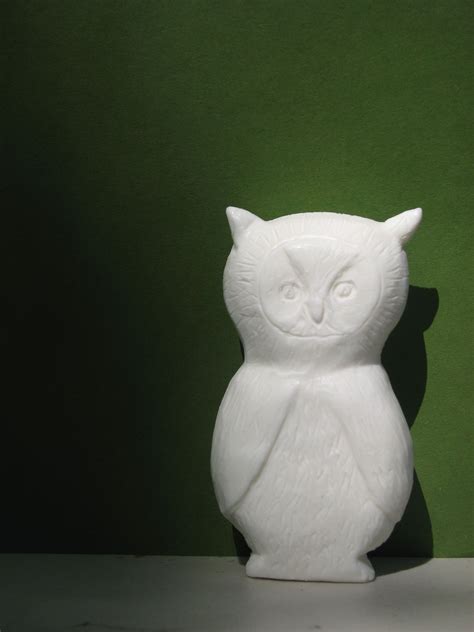 Owl Soap carving from the Birds of Vermont Museum. | Soap sculpture, Camping art, Art apps