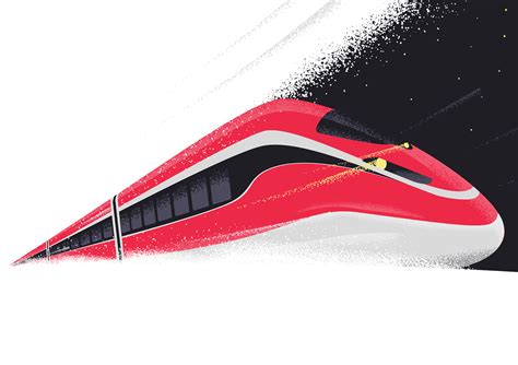 Art Deco Holiday Train on Behance