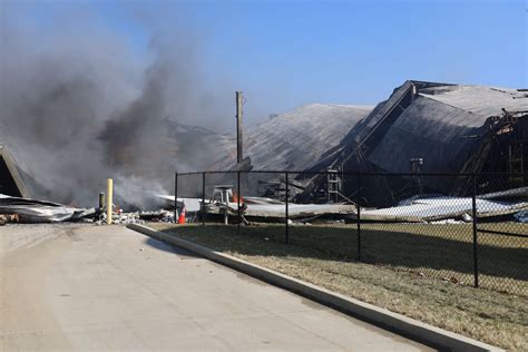 CREWS BATTLE MASSIVE BLAZE AT WALMART DISTRIBUTION CENTER IN PLAINFIELD INDIANA | Fire News