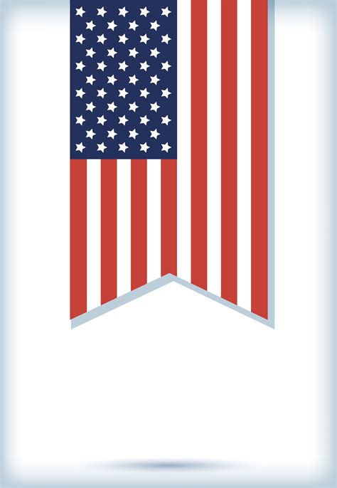 Usa flag banner vector design 1878624 Vector Art at Vecteezy