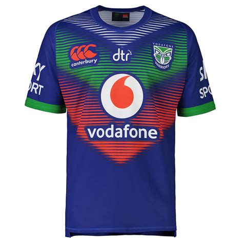 Buy 2021 New Zealand Warriors NRL Training Shirt - Mens - NRL Jerseys