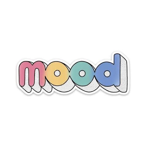 Mood Sticker | Sticker art, Cool stickers, Tumblr stickers