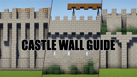 5 Castle Wall Designs Inspired By Real Castles (quick detail guide ...