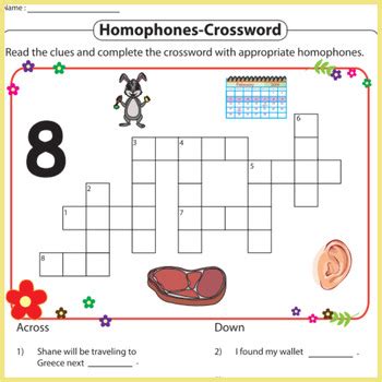 Homophones Worksheets for Grades K-5 | Fun Practice with Homophonic Words