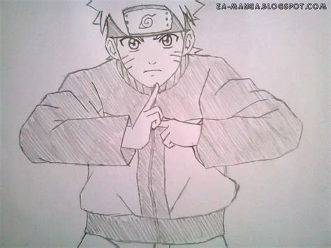 Cara Menggambar Anime Naruto - IMAGESEE