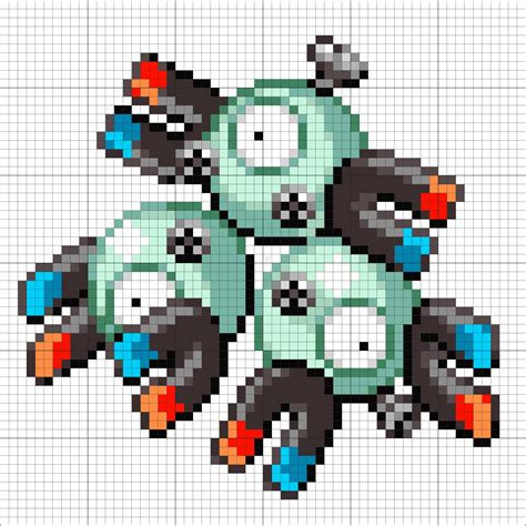 #82 Magneton | クロスステッチ 図案, 図案