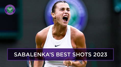 Aryna Sabalenka - Best Shots of Wimbledon 2023 - TennisGusto