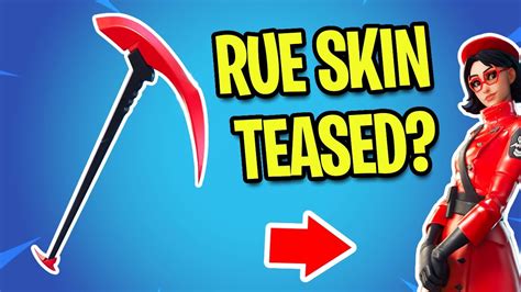 Is the rue skin ever coming back too the fortnite item shop? - YouTube