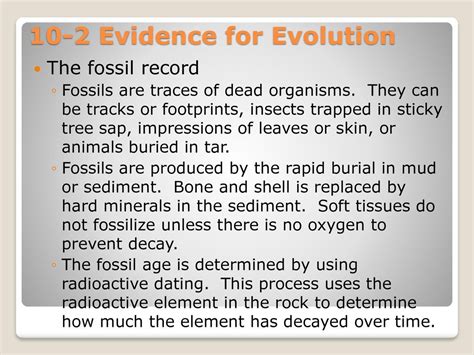 Chapter 10-Evolution and Natural Selection - ppt download