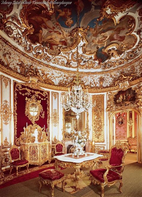 Palacio de Linderhof, Dining room. | Baroque architecture, Linderhof palace, Castles interior