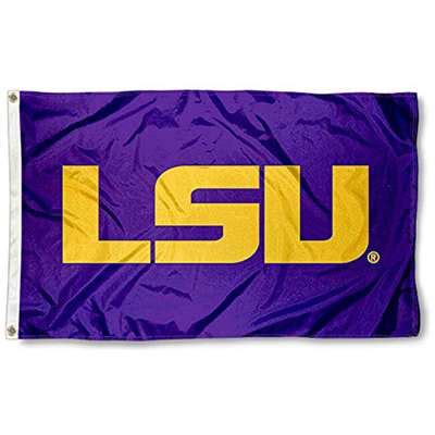 LSU Tigers 3' x 5' Flag - Purple