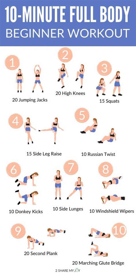 19 workouts for beginners ideas