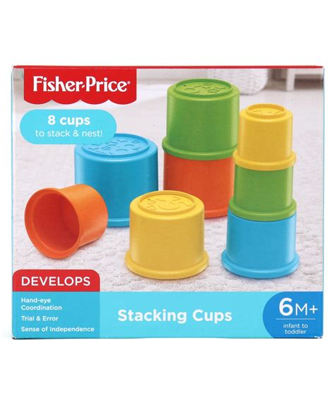 Fisher Price Stacking Cups Multicolour – Kidsinfy.in