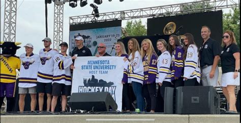 Schedule is set for Hockey Day Minnesota 2022 in Mankato, highlighted by four first-time ...