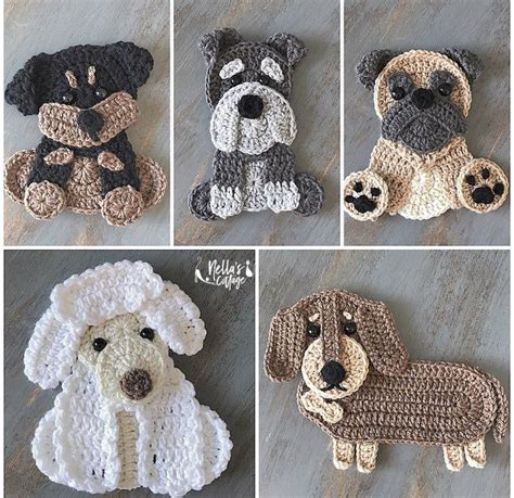 Crochet Pattern INSTANT PDF DOWNLOAD Crochet Puppies Crochet Dog Puppy ...