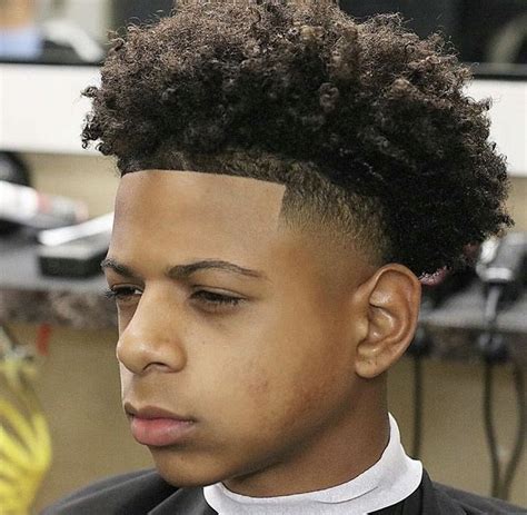 Pin by Brendan James on Barbers (With images) | Curly hair fade, Curly ...