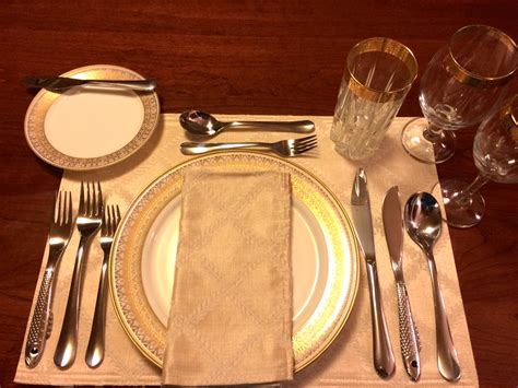 Table Setting Etiquette