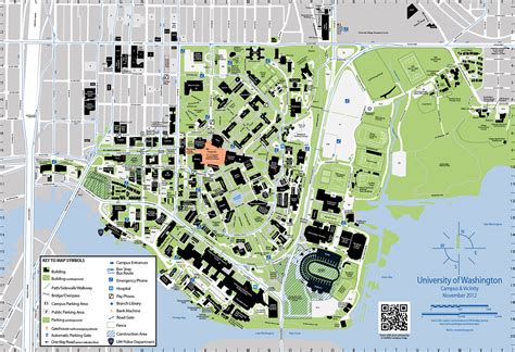 Uw Seattle Campus Map - United States Map