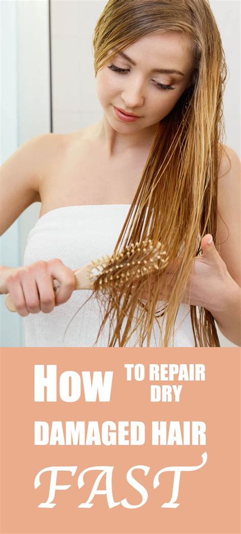 How to Repair Dry Damaged Hair Fast | Hair treatment damaged, Treat ...