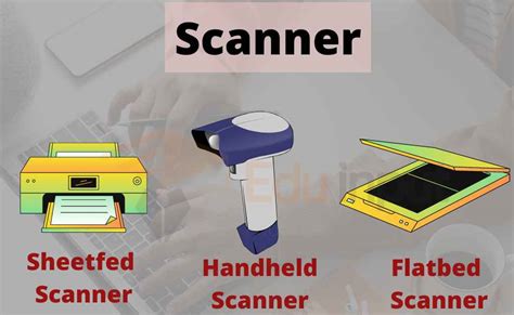 What is Scanner in Computer?- Types of the scanner