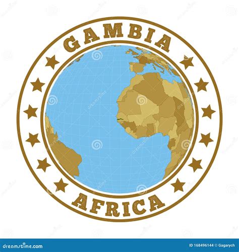 Gambia logo. stock vector. Illustration of gambia, artistic - 168496144