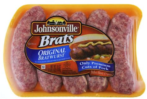 Sausages Brats-Johnsonville Bratwurst Sausage Links – salchicha bratwurst link – Cabo Fine Foods