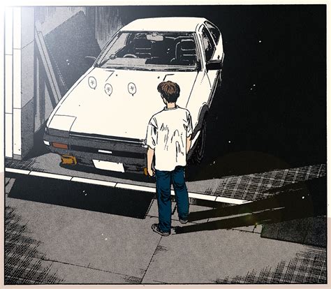 Initial D manga in color (Takumi Fujiwara) : r/initiald