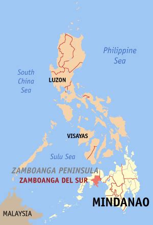 Zamboanga Map - Philippines