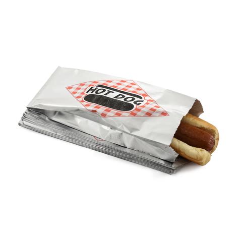 Foil Hot Dog Bags, 1000 count | Snappy Popcorn