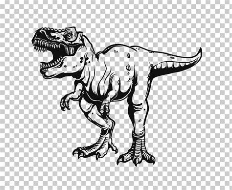 Dinosaur Clipart Black And White Trex - bmp-news