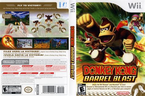 Games Covers: Donkey Kong - Barrel Blast - Wii