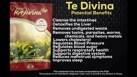 Te Divina Detox Tea Ingredients and Benefits Overview Vida Divina ...