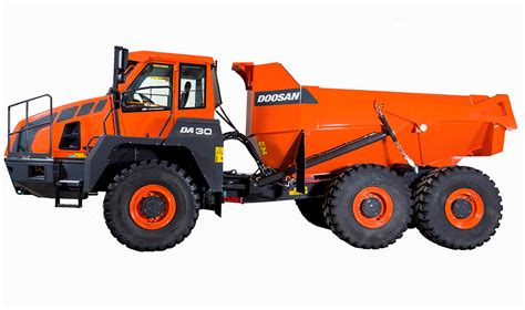 Doosan tweaks its DA30-5 articulated dump truck - Equipment Journal