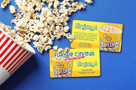 Flagship Cinemas Promo Card