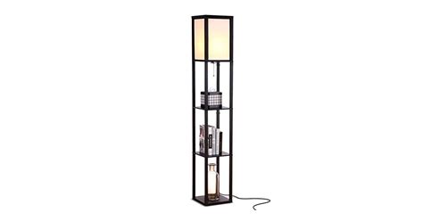 Brightech Maxwell LED Shelf Floor Lamp | Best Space-Saving Dorm ...