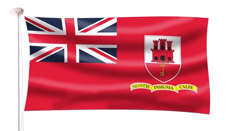 Gibraltar Ensign Flag | Hampshire Flag Company