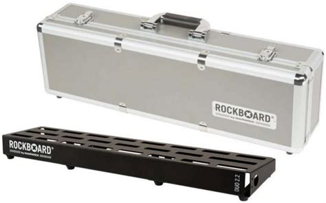 Rockboard DUO 2.2 C Pedalboard with Flight Case Pedalboard