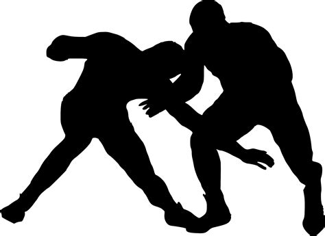 15 Wrestling Silhouette (PNG Transparent) | OnlyGFX.com