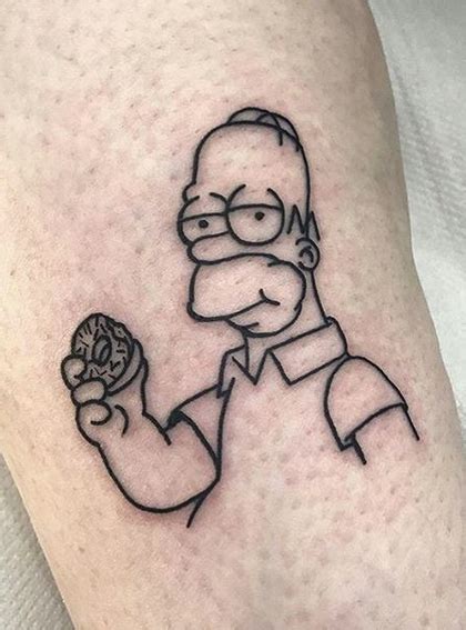 Homer Simpson Tattoo - TattMania