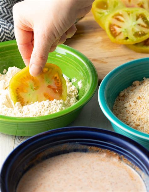 Fried Green Tomatoes Recipe (Oven-Fried!) - A Spicy Perspective