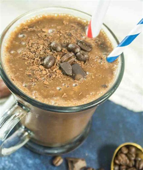 Mocha Coffee Smoothie (Vegan & Gluten Free) | Apples for CJ