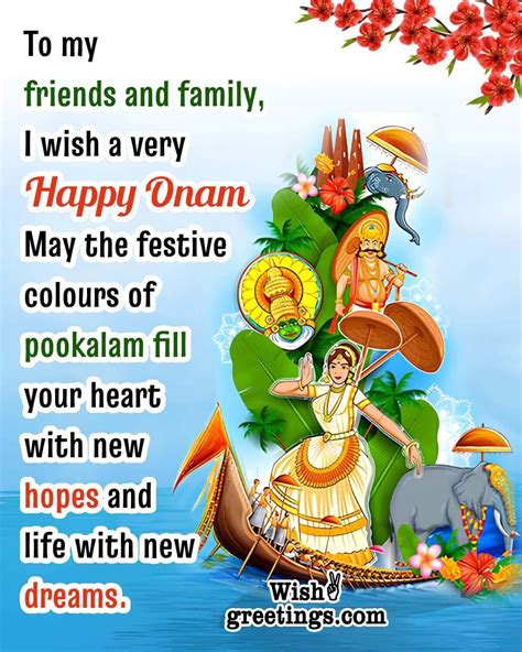 Happy Onam Wishes Messages - Wish Greetings