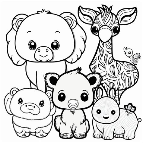 Animal Coloring Pages for Kids, Coloring Pages, Printable, Animals ...