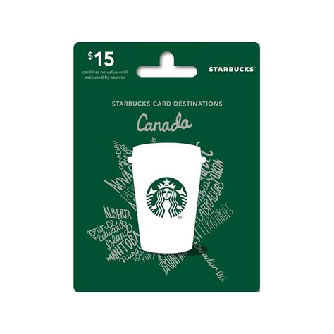 STARBUCKS CANADA $15