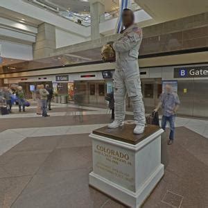 Jack Swigert statue in Denver, CO - Virtual Globetrotting